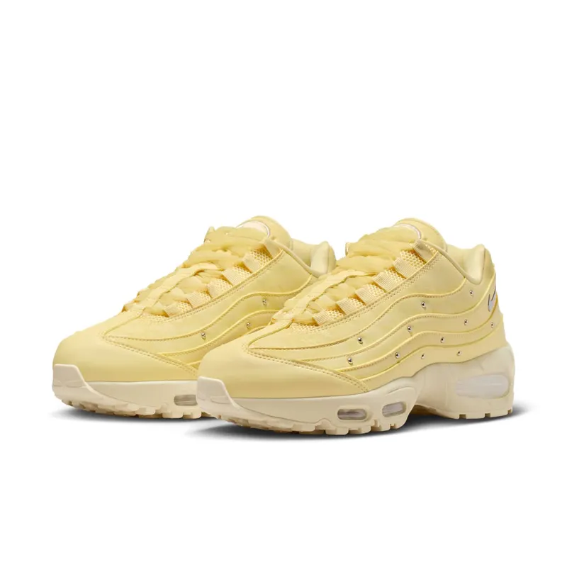 Nike Air Max 95 “Soft Yellow Silver Studded” (IQ3444-722)