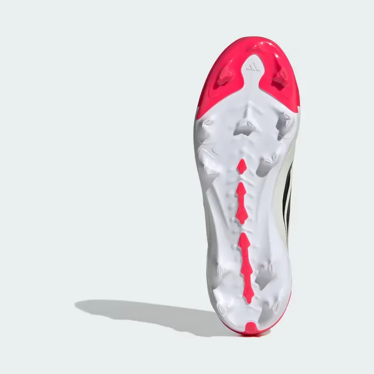 adidas Predator League Laceless Firm Ground Football Boots Kids “Lucid Red / Core Black / Cloud White” (JR7890)