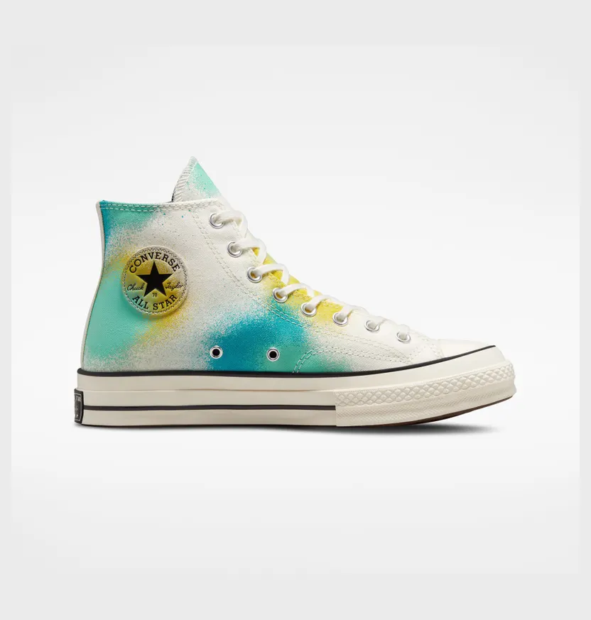 Converse Chuck 70 Spray Paint Egret/cyber Teal/bright Bud