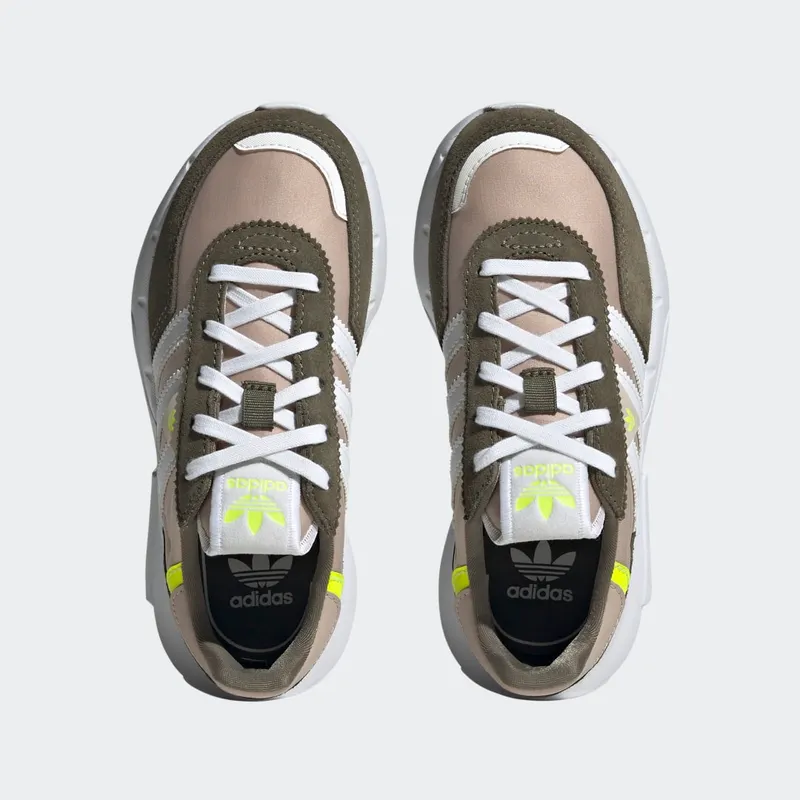 Adidas Retropy F2 Wonder Taupe / Cloud White / Olive Strata (HQ1539)