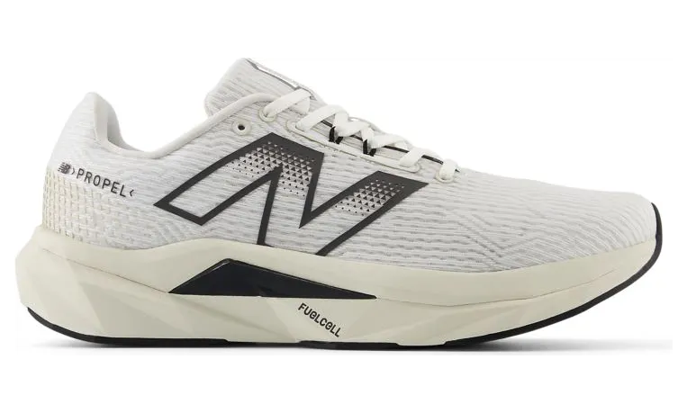New Balance FuelCell Propel v5 White Black Cement Linen (MFCPRCW5)