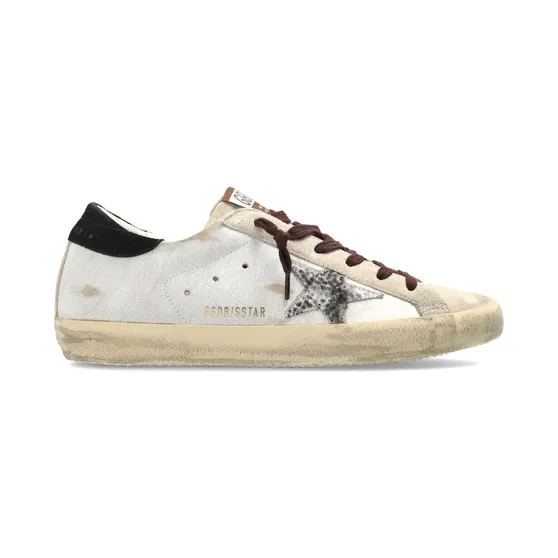 Golden Goose Super-Star White Seed Pearl Black