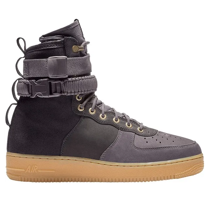 Nike SF Air Force 1 High Black Light Brown (BV0130-001)