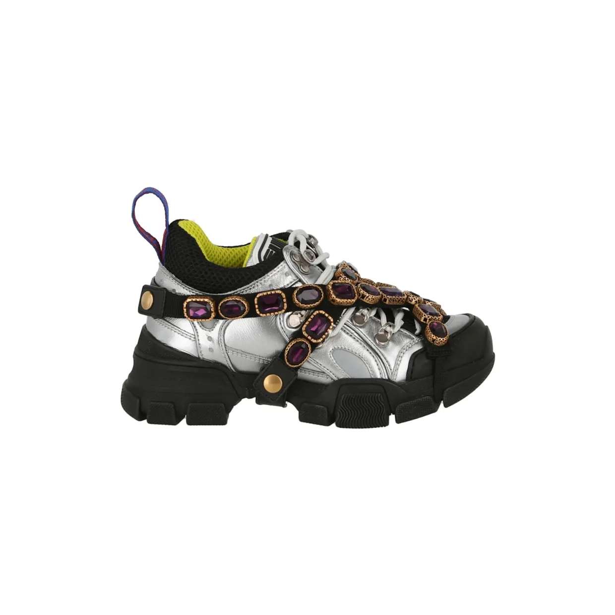 Gucci Flashtrek Chunky Leather Sneakers Multi (537133 DORA0 8188)