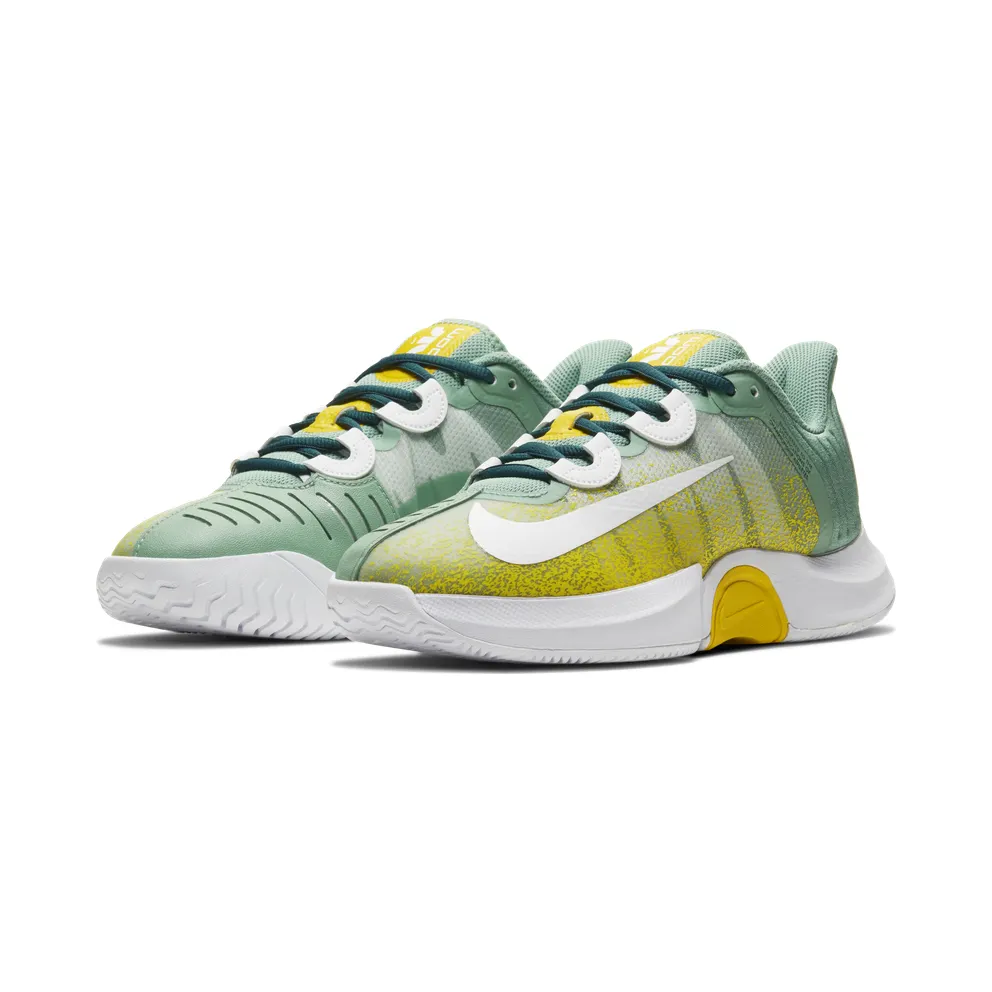 NikeCourt Air Zoom GP Turbo Hardcourt Green “Healing Jade / Dark Atomic Teal / Speed Yellow / White” (CK7580-300)