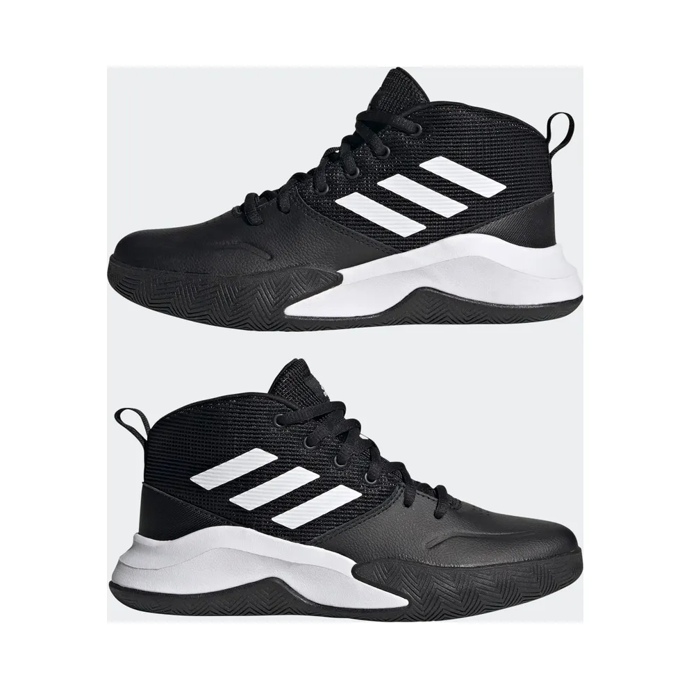 adidas Own the Game Wide Core Black / Cloud White / Cloud White (FV9451)