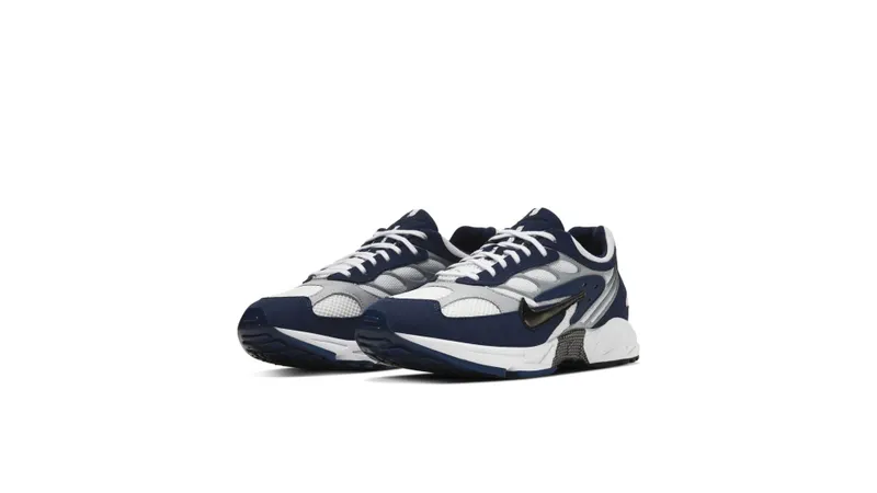 Nike Air Ghost Racer “Midnight Navy / Wolf Grey / White / Black” (AT5410-400)