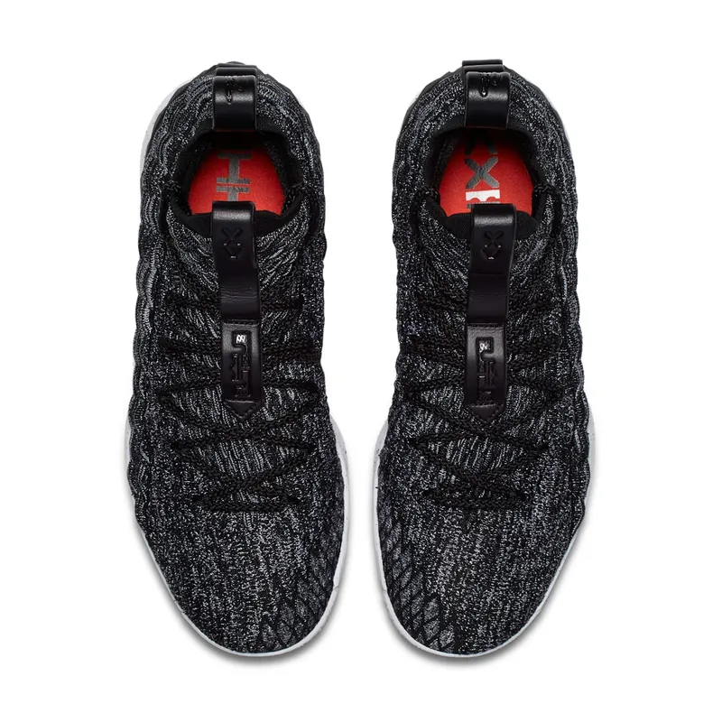 Nike LeBron 15 Ashes Black/White-White (897648-002)