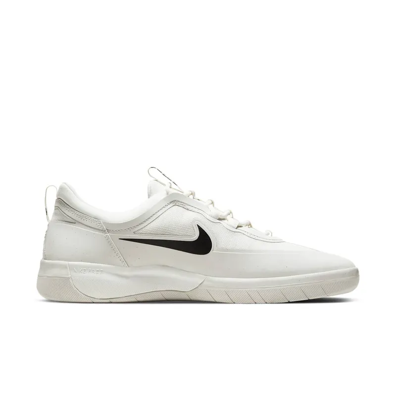 Nike SB Nyjah Free 2 Summit White Black Summit White/Black-Summit White (BV2078-100)