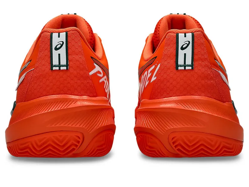 ASICS GEL-CHALLENGER 15 PADEL “Energy Orange / Jewel Green” (1041A511-801)