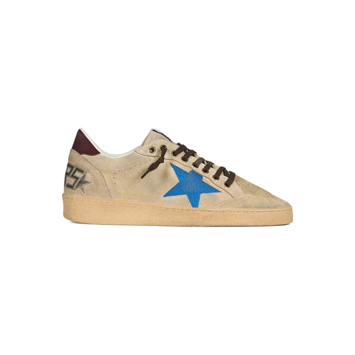 Golden Goose Ball Star mit Sternpatch Nude (GMF01104F008739)