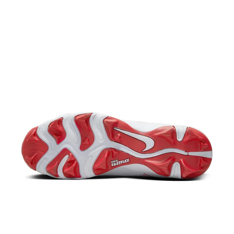 Nike Hyperdiamond 4 Keystone White Pure Platinum University Red (FZ0920-104)