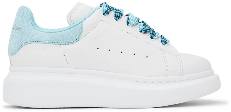Alexander McQueen Kids White & Blue Oversized 8973 Whi/Aquam./Bo./ (587691WIAHR)