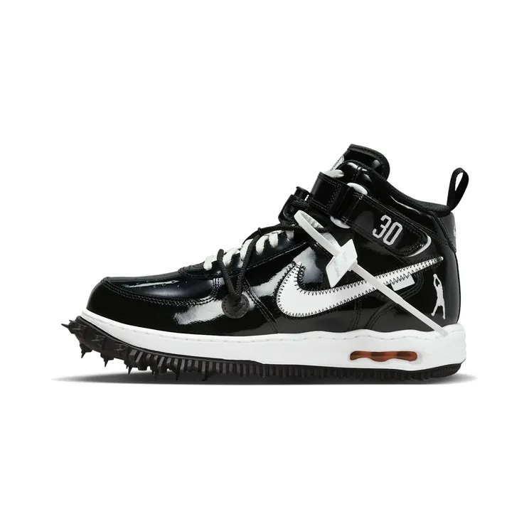 Nike Air Force 1 Mid Off-White – Sheed “Black / White” (DR0500-001)