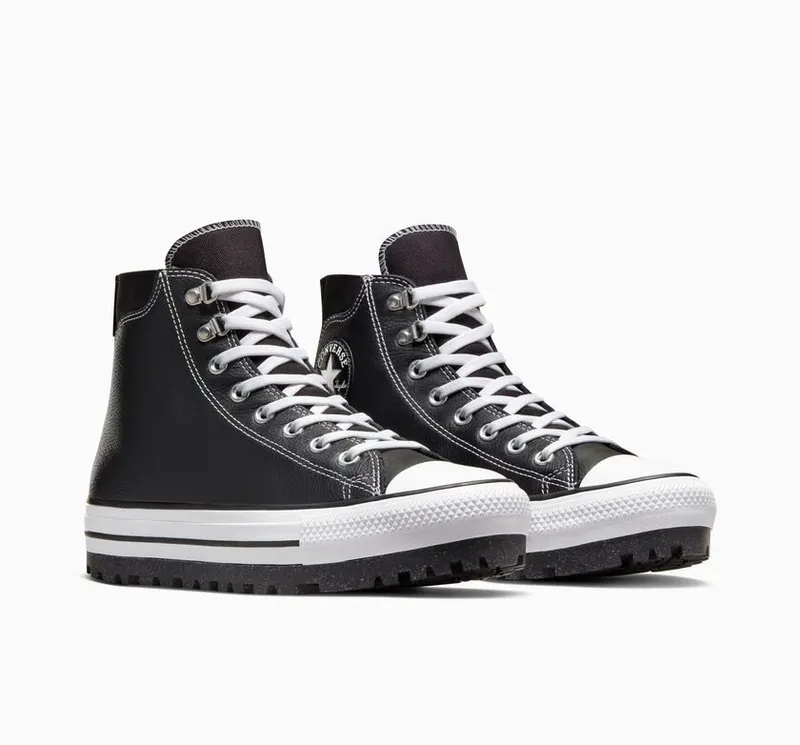 Converse Chuck Taylor All Star City Trek Waterproof Boot Black/white/silver