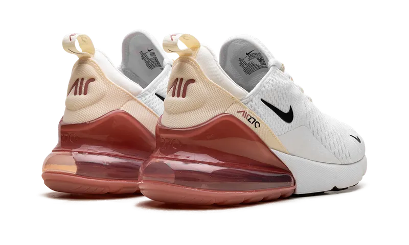 Nike AIR MAX 270 “White Pale Ivory Muslin Black” (AH6789-123)