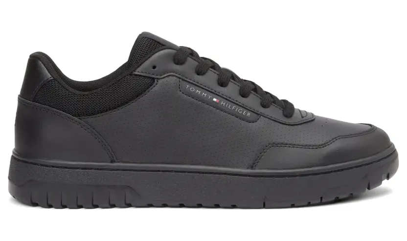 Tommy Hilfiger met geperforeerd detail “Black” (FM0FM05713BDS)