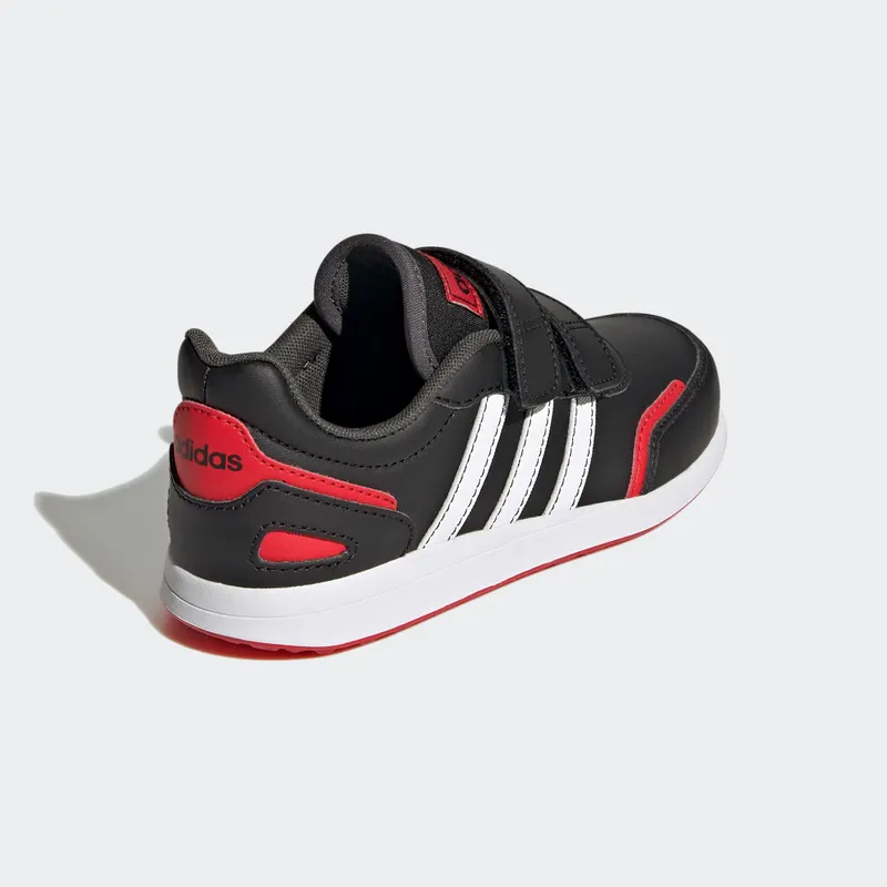 Adidas VS Switch 3 Lifestyle Running Hook and Loop Strap Core Black / Cloud White / Vivid Red (GZ1951)