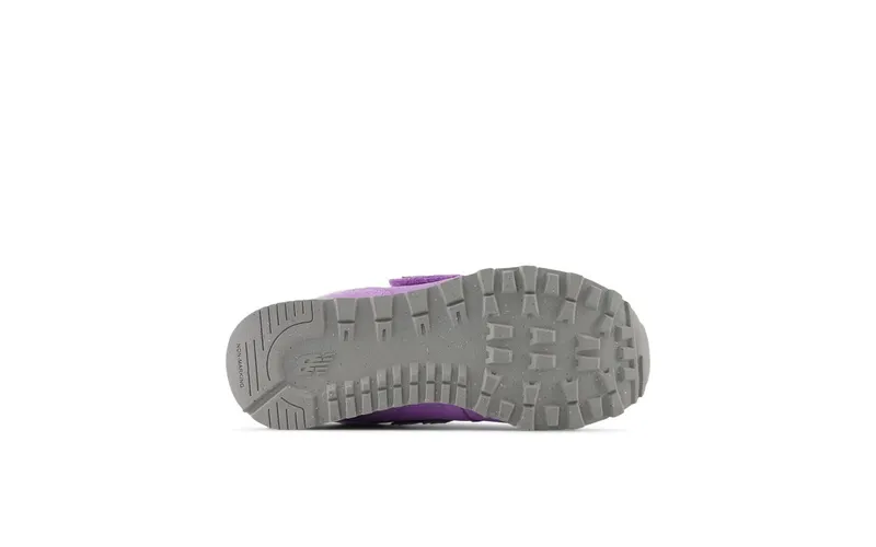 New Balance 574 Hook and Loop Lilac Glo Bright Lavender (PV574ESL)