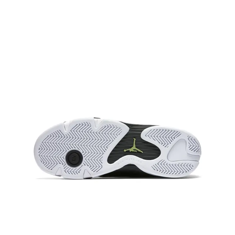 Jordan 14 Retro Indiglo 2016 (GS) Black/White-Indiglo (487524-005)