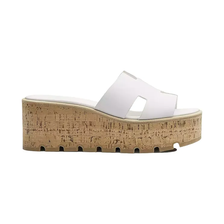 Hermes Eze 30 Sandal White (H221026Z 90360)