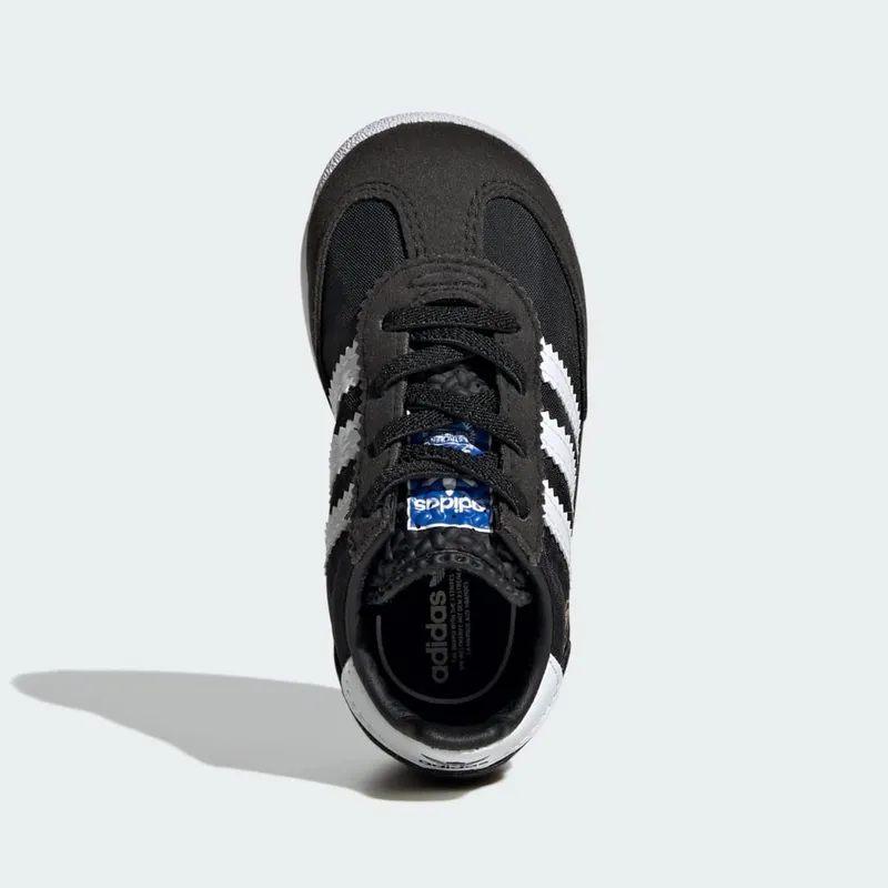 Adidas SL 72 RS Elastic Laces Kids Core Black / Cloud White / Blue (IH2978)