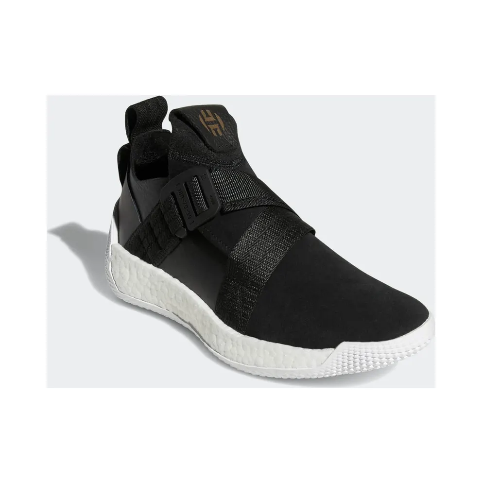 adidas Harden Vol. 2 LS Buckle Black White Core Black/Footwear White/Gold Metallic (AC7435)