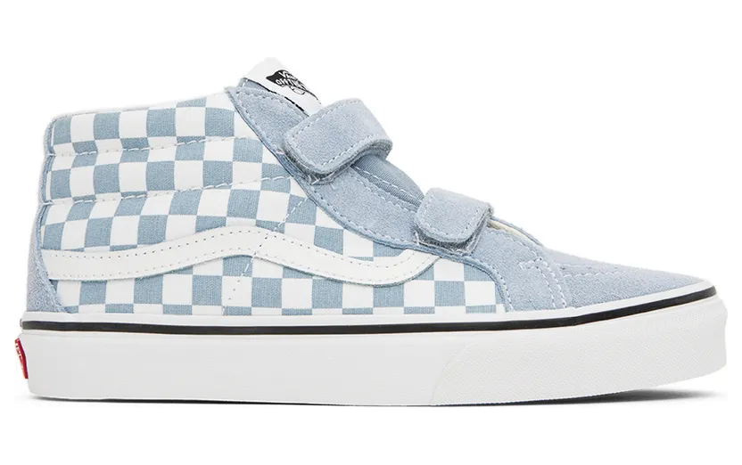 Vans Kids Blue & White Sk8-Mid Reissue V Big Kids Sneakers (VN0A4UI5BD2)