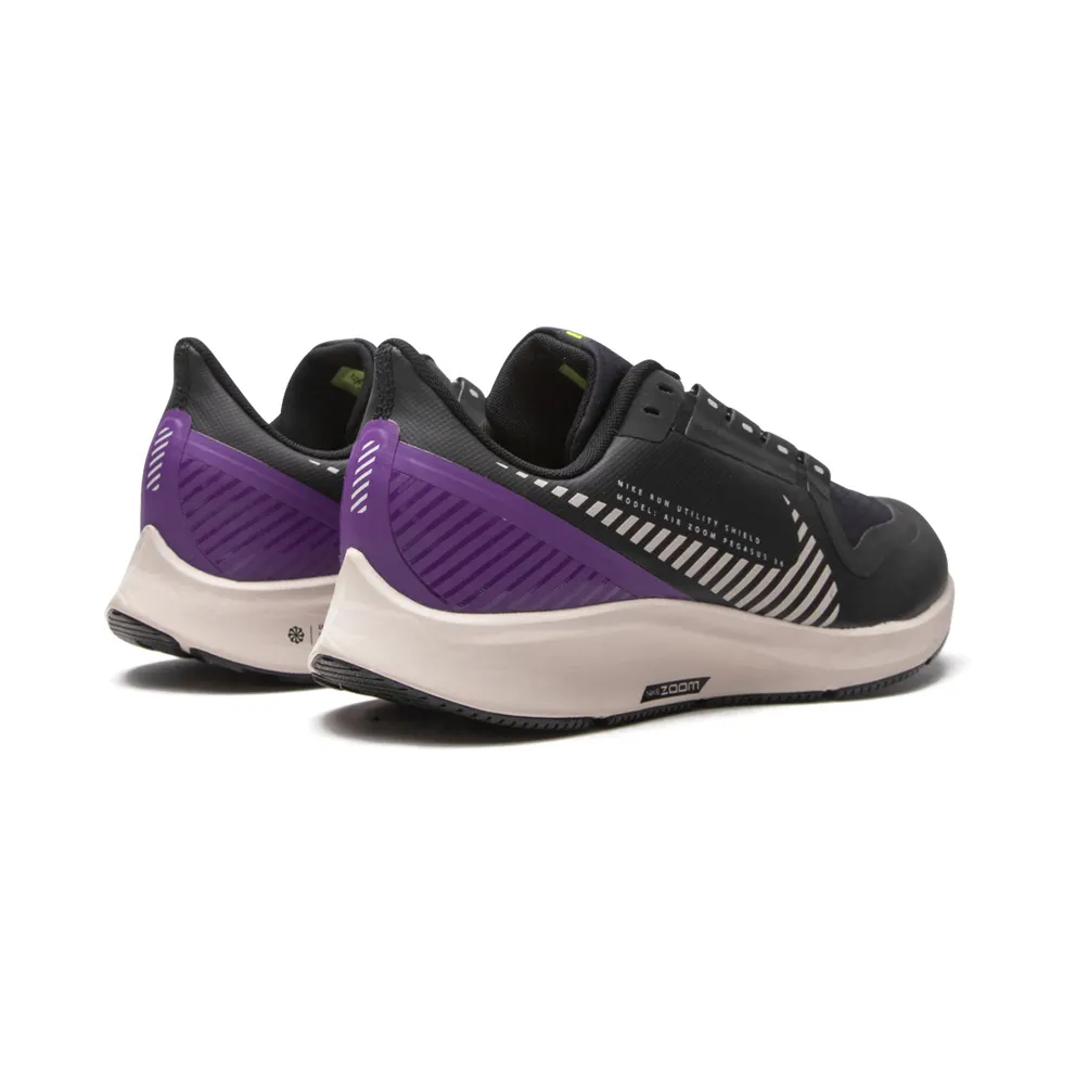 Nike Air Zoom Pegasus 36 Shield GS “Black / Purple” (BQ5705-001)
