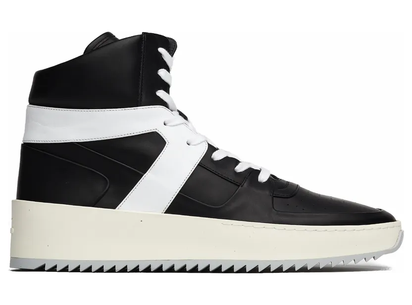 Fear of God Basketball Sneaker Black White