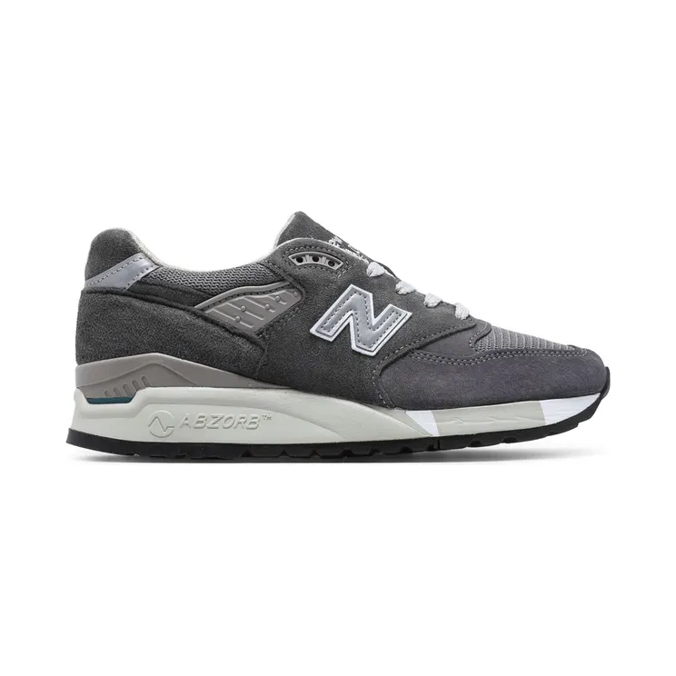 New Balance 998 Grey/Charcoal (W) (W998CH)