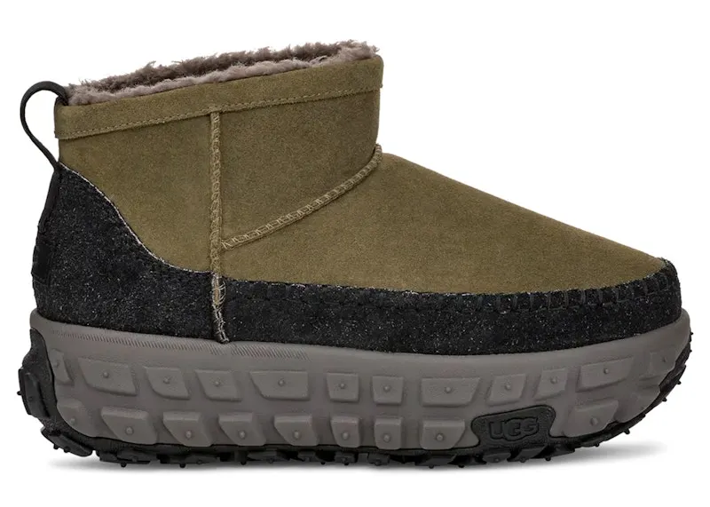 UGG Venture Daze Ultra Mini Boot Burnt Olive Charcoal (1158200-BLVC)