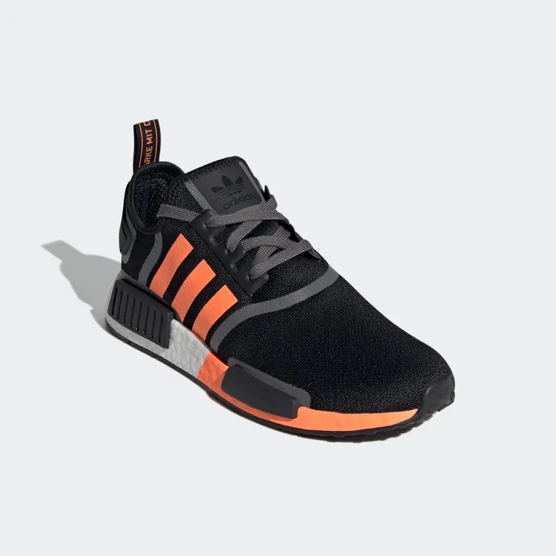 adidas NMD_R1 Core Black / Screaming Orange / Grey Five (G55575)