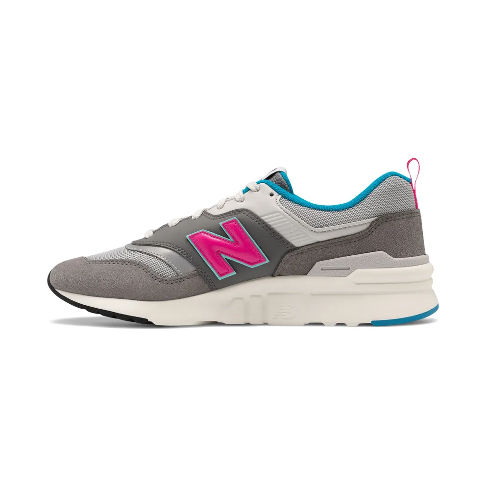 New Balance 997H Castlerock Dark Grey/Pink-Blue (CM997HAH)