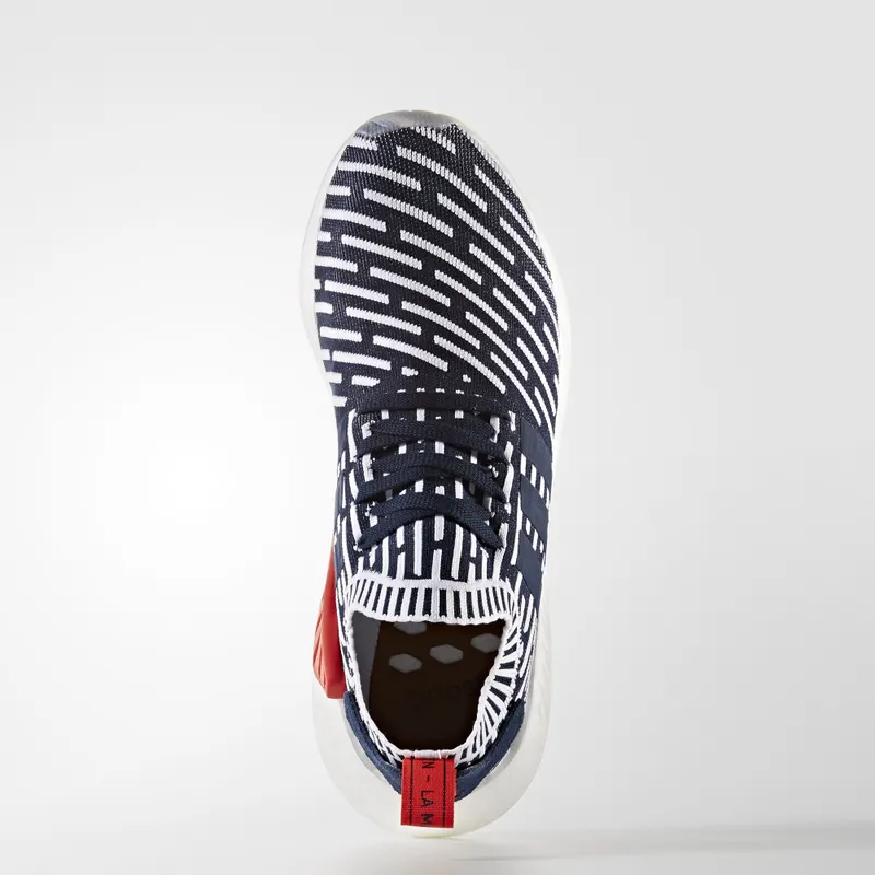 adidas NMD R2 Navy White Collegiate Navy/Collegiate Green/Running White (BB2909)