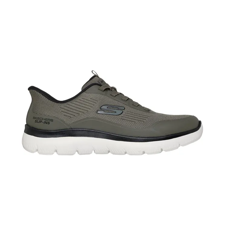Skechers Slip-ins: Summits Leyter Olijf / Black “Green” (233047 Olbk) (233047OLBK)