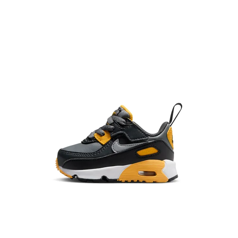 Nike Air Max 90 EasyOn TD “Smoke Grey Yellow” (HF6359-004)