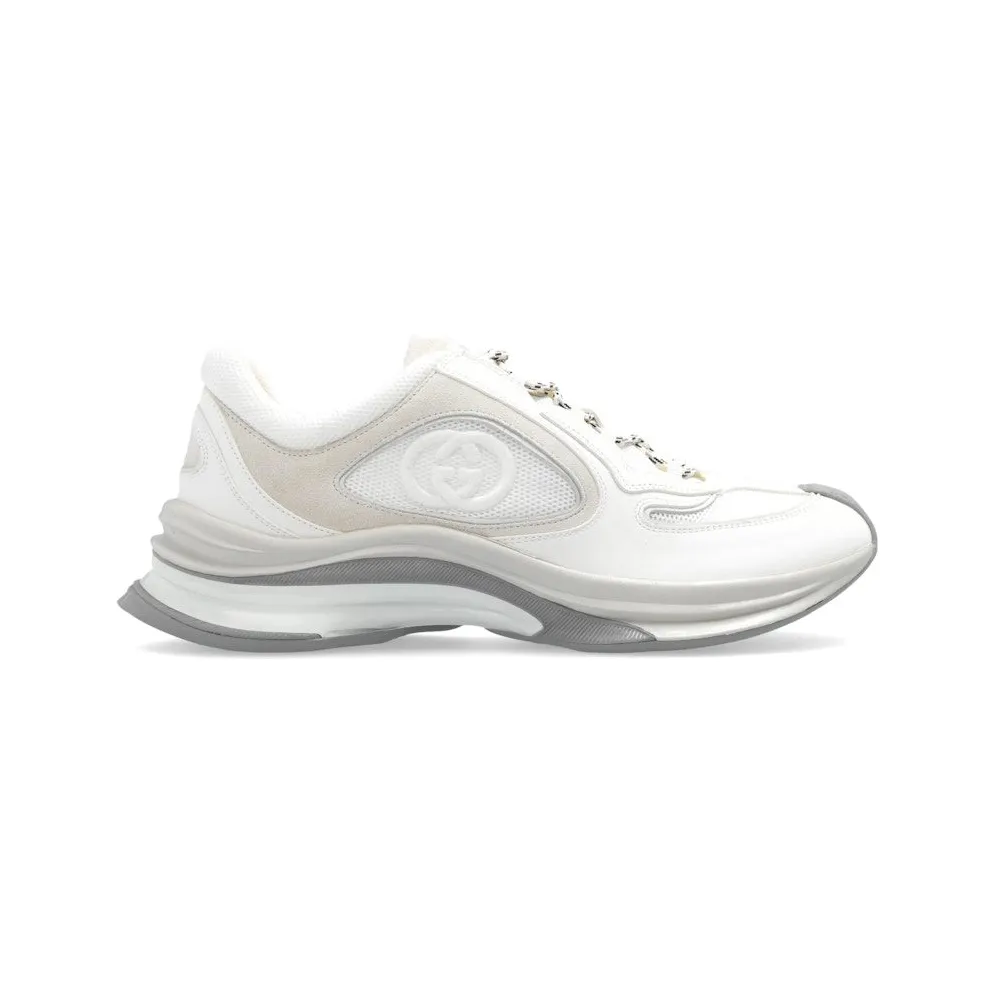 Gucci Run White Suede (746939 AAB62 9144)