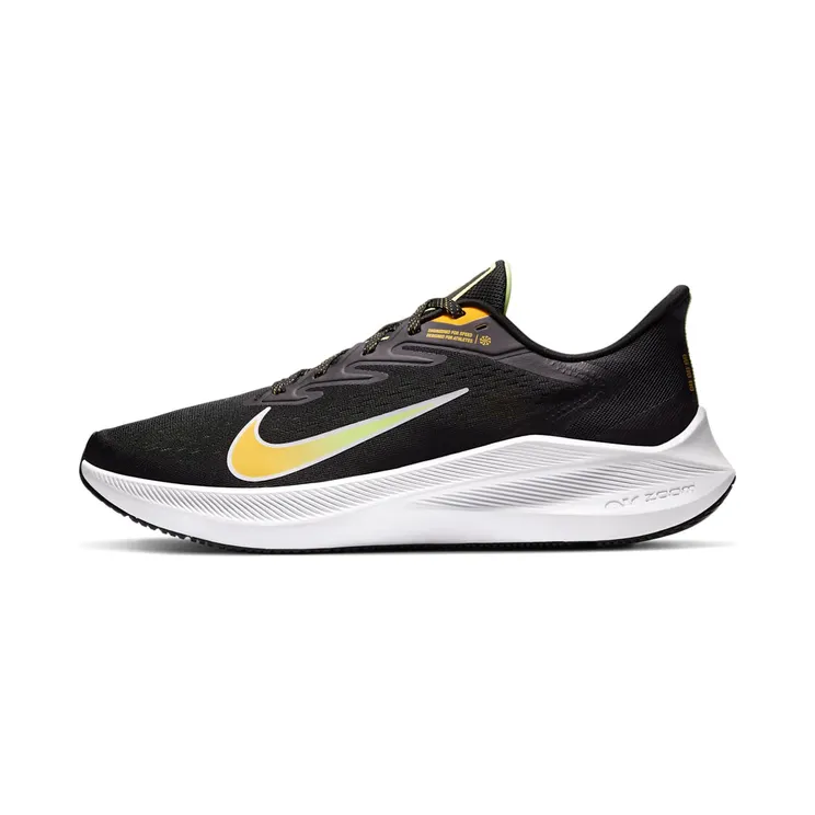 Nike Zoom Winflo 7 “Black / Volt Glow / White / University Gold” (CJ0291-007)
