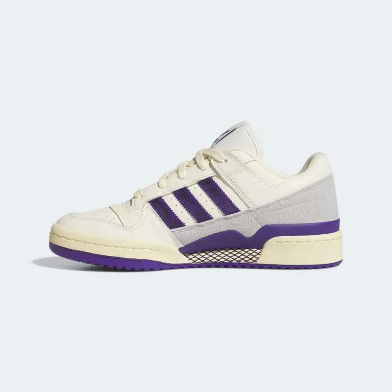 Adidas Forum Low CL Cream White / Collegiate Purple / Warm Vanilla (JI3268)