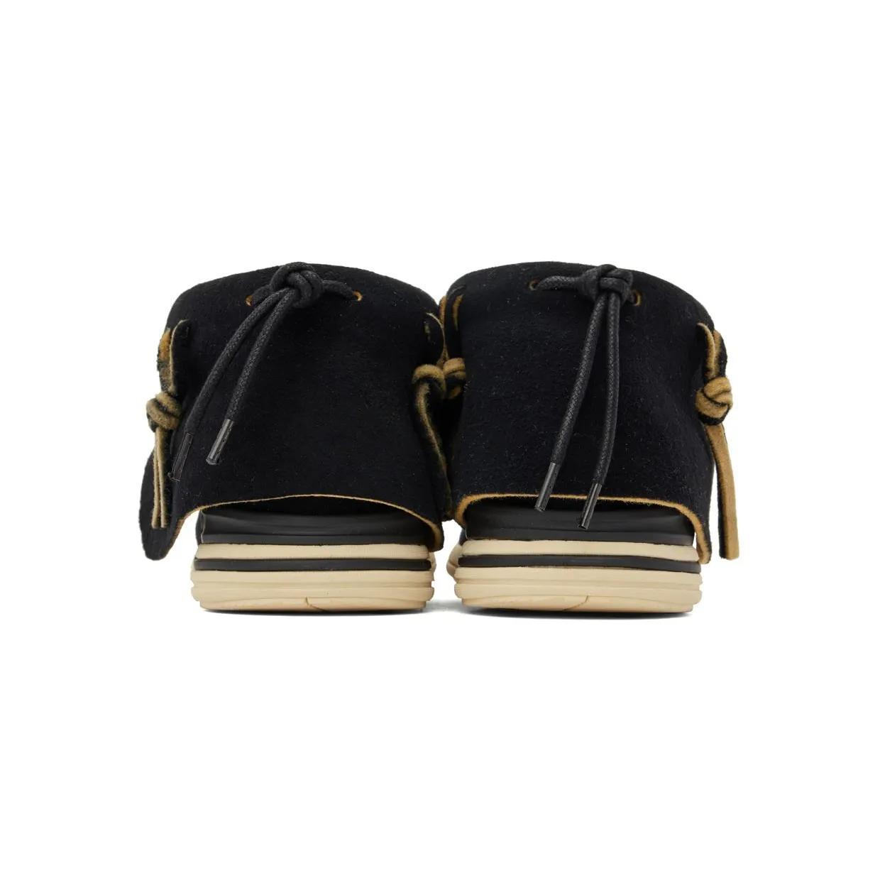 Visvim Beige Lhamo Folk Sneakers (0122102002003) (2)