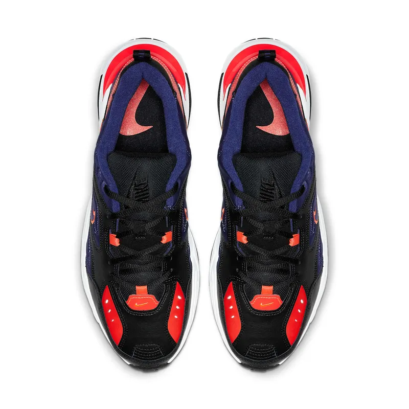 Nike M2K Tekno Black Deep Royal Blue Bright Crimson Black/Deep Royal Blue-Bright Crimson-White (AV4789-006)