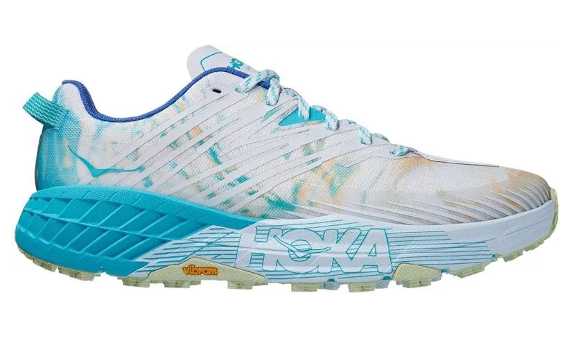 Hoka One One Speedgoat 4 Together White Cyan