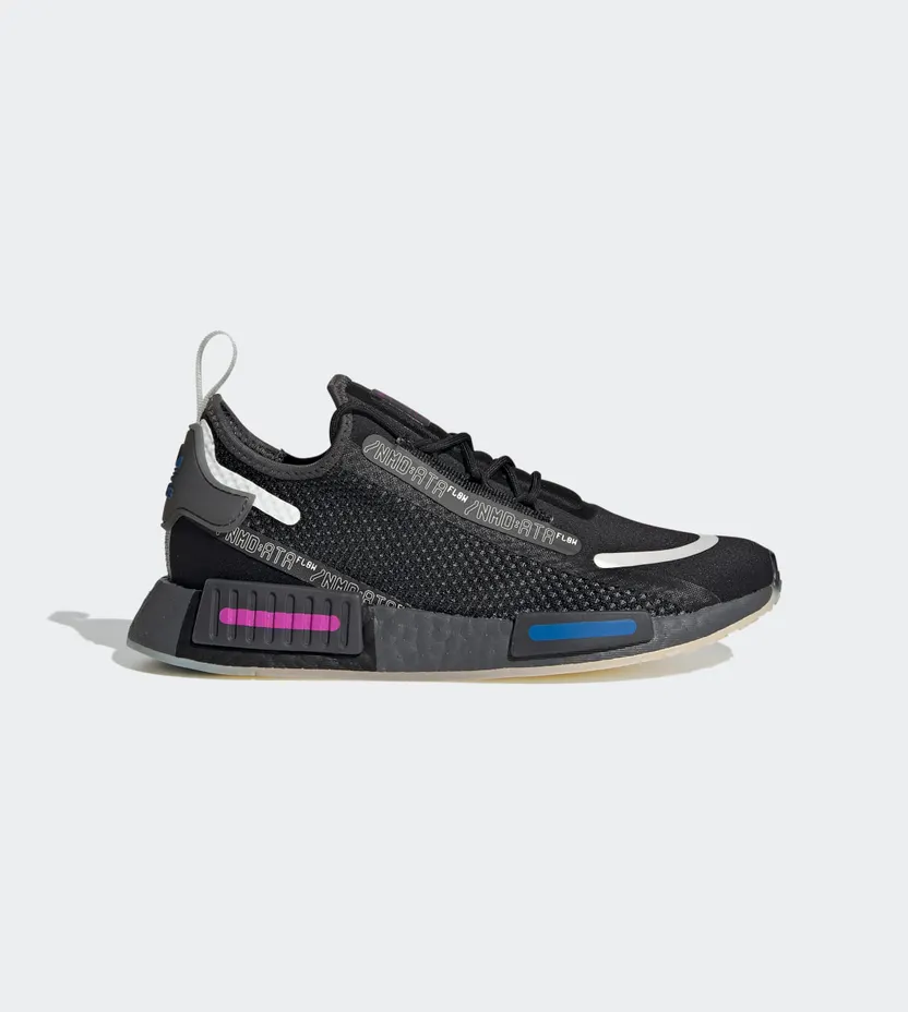 adidas NMD_R1 Spectoo Core Black / Grey Six / Glow Blue (FX6936)