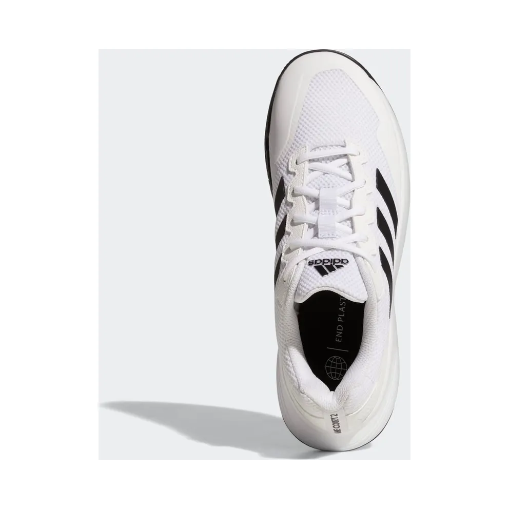 Adidas Gamecourt 2.0 Tennis Shoes Cloud White / Core Black / Cloud White (GW2991)
