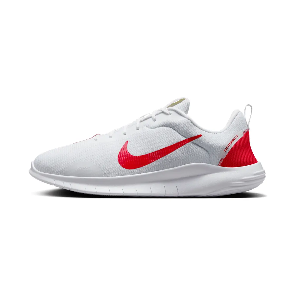Nike Flex Experience Run 12 White University Red (DV0740-102)