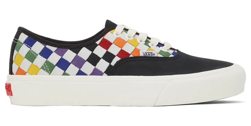 Vans Multicolor Suede Pride Authentic VLT LX Sneakers (VN0A4CS45A8)