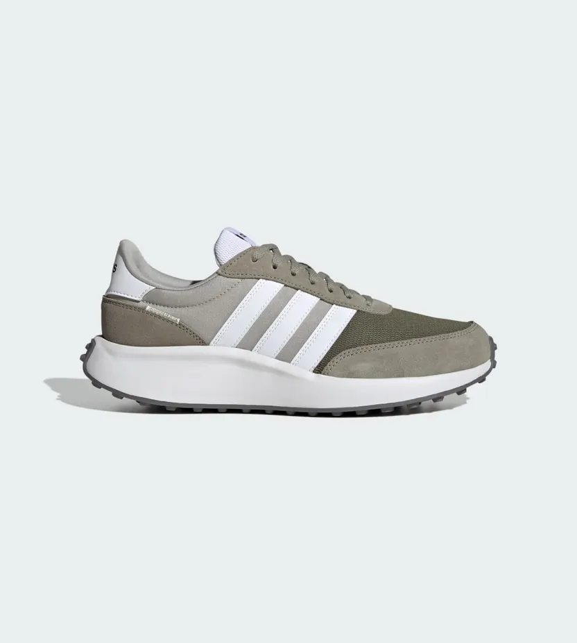 adidas Run 70s Lifestyle Hardloopschoenen Olive Strata / Cloud White / Silver Pebble (ID1872)