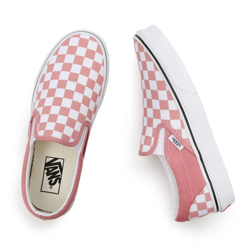 VANS Checkerboard Classic Slip-on Shoes Pink (VN000XG8B01)