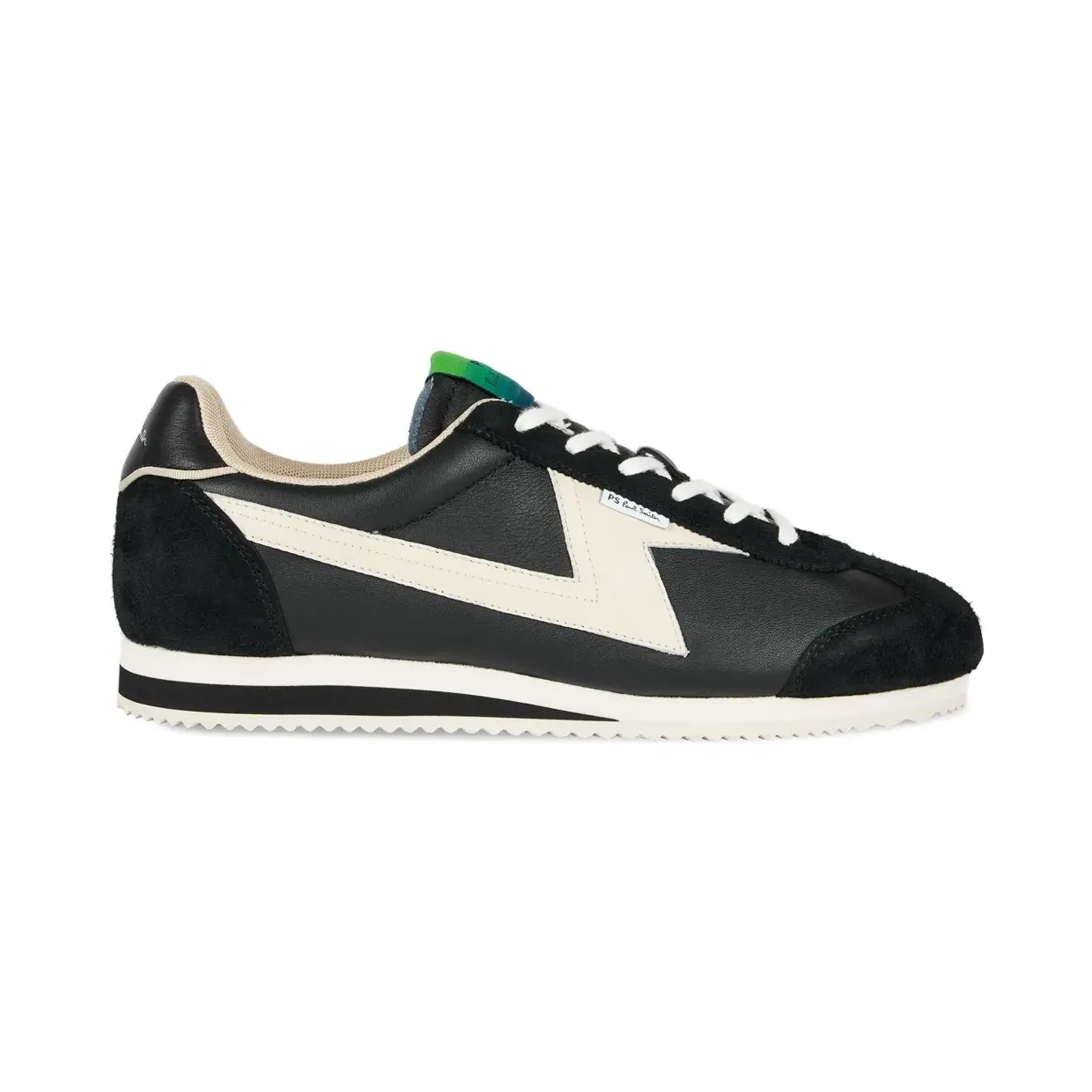 Paul Smith PS Paul Smith Atalanta leren met vlakken “Black” (M2SALA02TLEA)